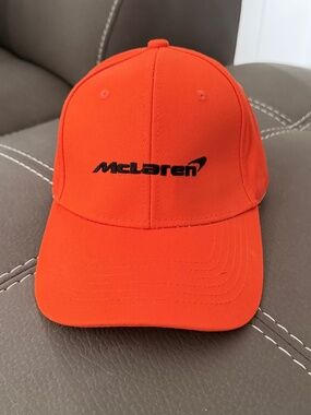 McLaren orange cap